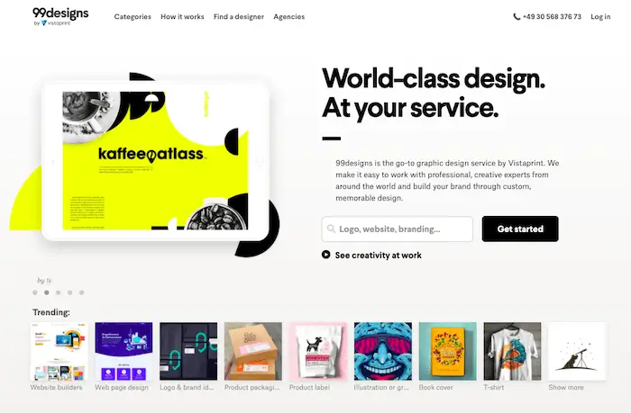 Best Freelance Websites to Hire Graphic Designers 99 designs
