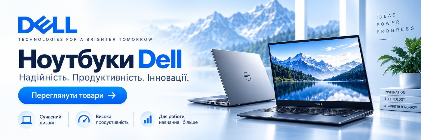 Ноутбуки Dell: надійність, продуктивність, інновації