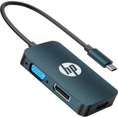 Перехідник USB-C to HDMI + VGA + DP HP (HP_DHC-CT200)