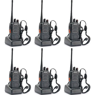 Портативна рація Baofeng BF-888S комплект 6 шт (2200000758996)