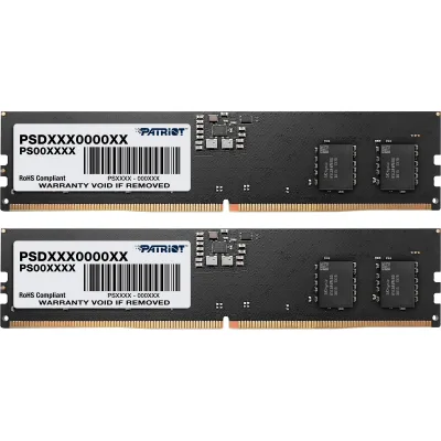 Модуль пам’яті для комп’ютера DDR5 16GB (2x8GB) 4800 MHz Signature Line Patriot (PSD516G4800K)