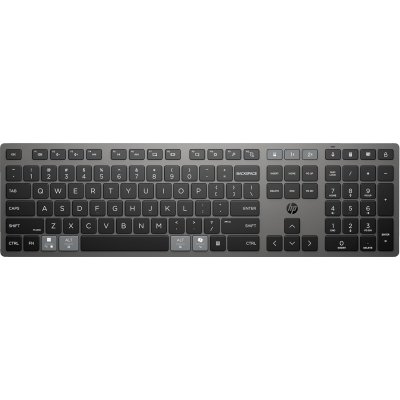 Клавіатура HP 720 Multi-Device Rechargeable Wireless/Bluetooth UA Black (9T5B1AA)