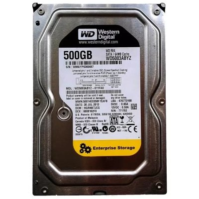 Жорсткий диск 3.5″ 500Gb WD (WD5000ABYZ)