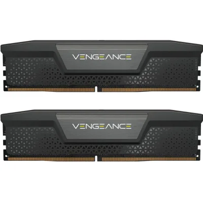 Модуль пам’яті для комп’ютера DDR5 96GB (2x48GB) 6800 MHz Vengeance XMP Black Corsair (CMK96GX5M2B6800C40)