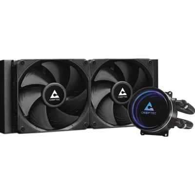 Система рідинного охолодження Chieftec Iceberg 240 DARK (CLC-240-BLK)