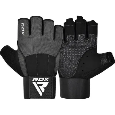Рукавички для фітнесу RDX W3 Grey M (WGS-W3G-M+)