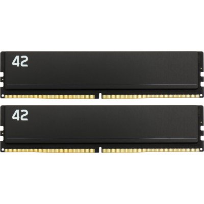 Модуль пам’яті для комп’ютера DDR5 32GB (2x16GB) 6000 MHz 42-Series eXceleram (E-42-012D-32)
