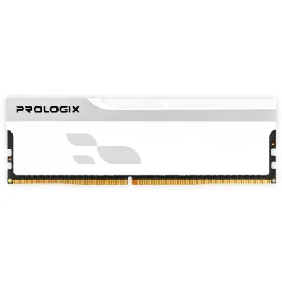 Модуль пам’яті для комп’ютера DDR5 16GB 6000 MHz Onyx White Prologix (PRO16GB6000YW5)