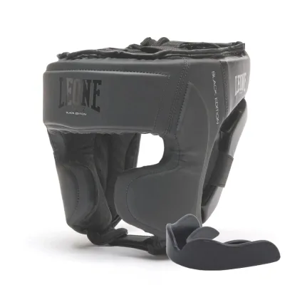 Боксерський шолом Leone CS435 BLACK Edition M (CS435_Black_M)