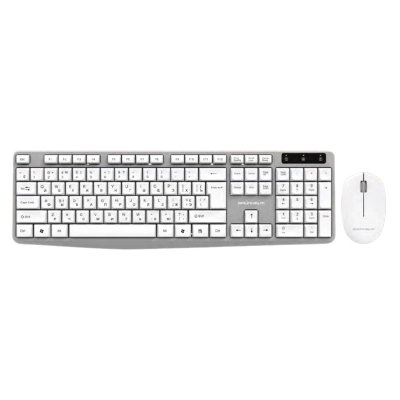 Комплект Grunhelm KBM-4600WL Wireless UA White (126876)