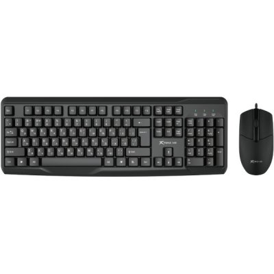 Комплект Xtrike ME MK-207 USB UA Black (MK-207UA)