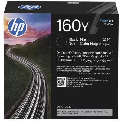Картридж HP LJ 160Y Black, Extra High Yield (W1600Y)
