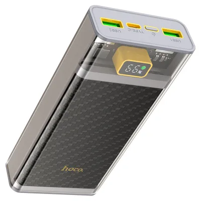 Батарея універсальна HOCO 20000mAh, 22.5W, Black (J103A / 45366)