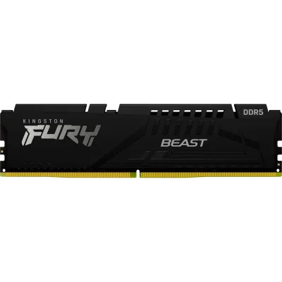Модуль пам’яті для комп’ютера DDR5 16GB 6800 MHz Beast Black EXPO Kingston Fury (ex.HyperX) (KF568C34BBE-16)