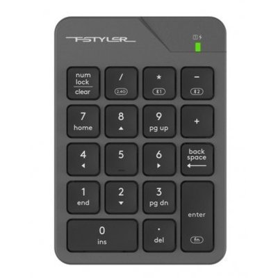 Клавіатура A4Tech FBK21C Wireless/Bluetooth Smoky Grey (4711421995108)