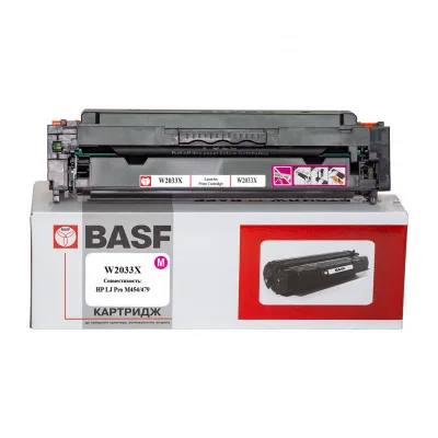 Картридж BASF HP LJ Pro M454/479 6000 ст. Magenta W2033X (BASF-KT-W2033X)