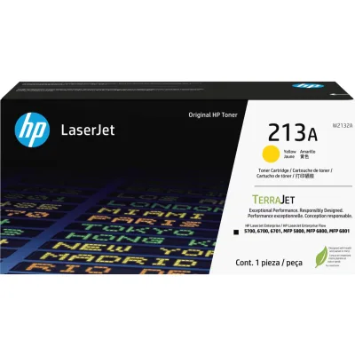 Картридж HP CLJ 213A Yellow 3K (W2132A)