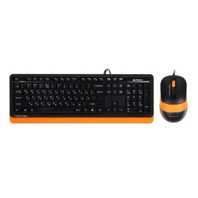 Комплект A4Tech F1010 Orange (4711421943093)
