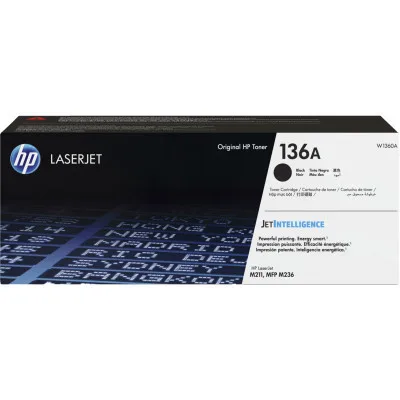 Картридж HP LJ 136A Black 1.15K, для LJ M211/M212/M236 (W1360A)