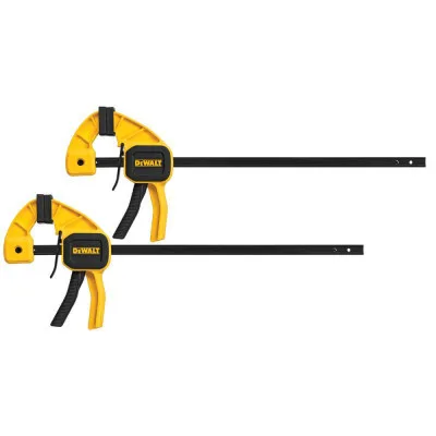 Струбцина DeWALT “M” тригерні (швидкозатискні), 300мм, тиск 63 кг, 2 шт. (DWHT0-83158)