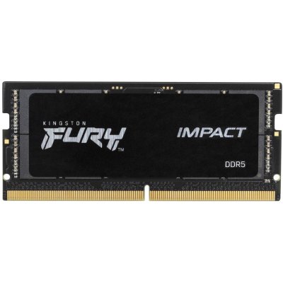 Модуль пам’яті для ноутбука SoDIMM DDR5 16GB 4800 MHz FURY Impact Kingston Fury (ex.HyperX) (KF548S38IB-16)