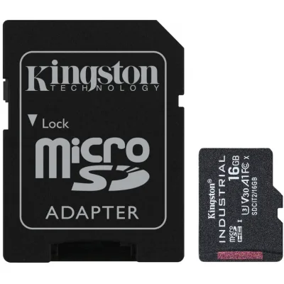 Карта пам’яті Kingston 16GB microSDHC class 10 UHS-I V30 A1 (SDCIT2/16GB)
