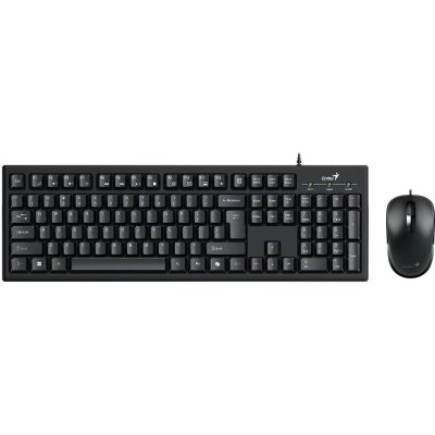 Комплект Genius KM-100SE USB UA Black (31330009410)